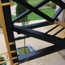 Création de pergola avec toiture véranda en PVC La Riche